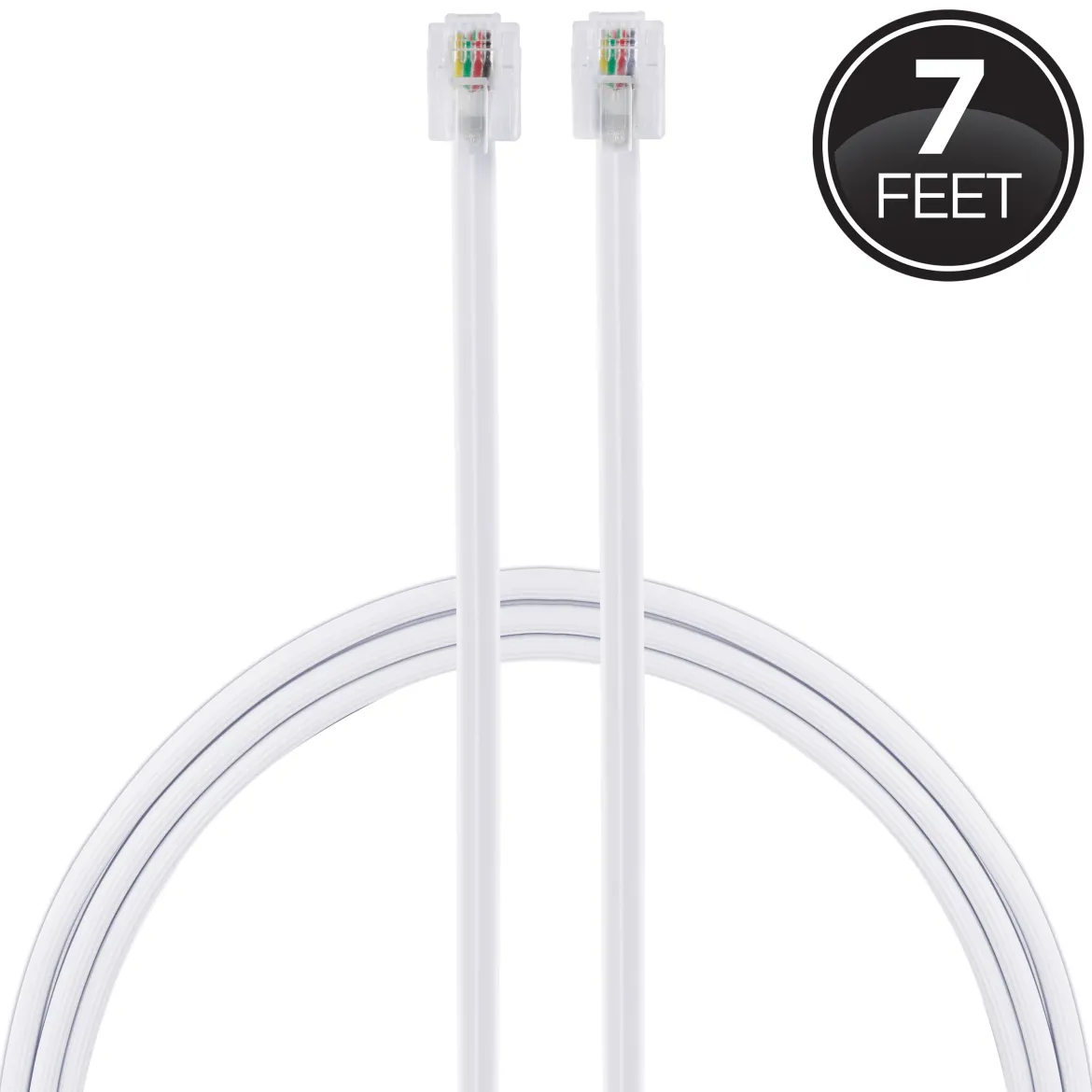 Power Gear 7ft. Line Cord, White