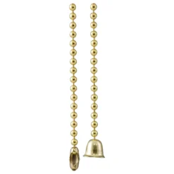 Power Gear 3 ft. Pull Chain Extension, Brass