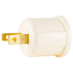 Power Gear Polarized Socket Adapter, Ivory, 2 Pack