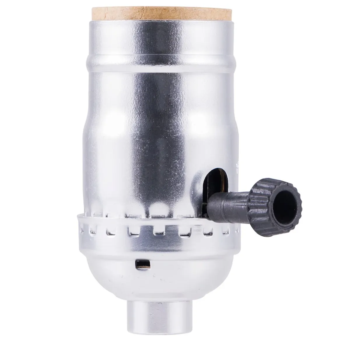 Power Gear 3-Way Lamp Socket, Nickel
