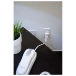 Power Gear 6-Wire White Triplex Adapter