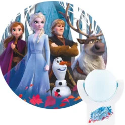 Projectables Disney Frozen II Light Sensing LED Night Light, White