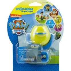 Projectables Nickelodeon Paw Patrol Light Sensing 6-Image LED Night Light, Blue