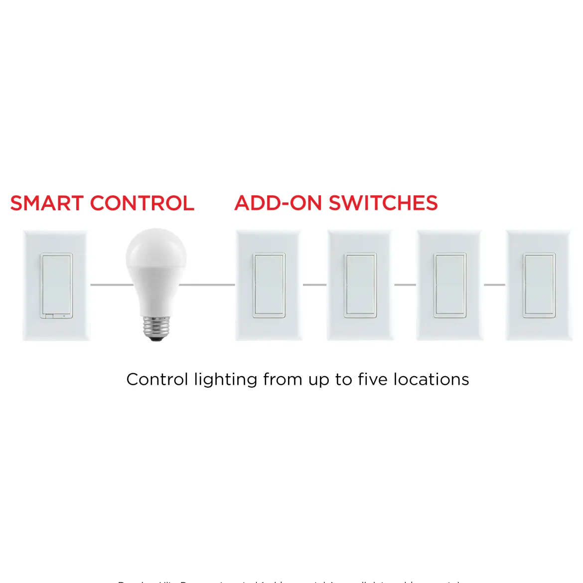 UltraPro Add-on Switch with QuickFit and SimpleWire