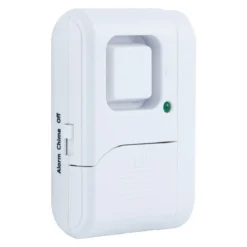 UltraPro Battery-Operated Magnetic Window or Door Alarm, 5 Pack, White