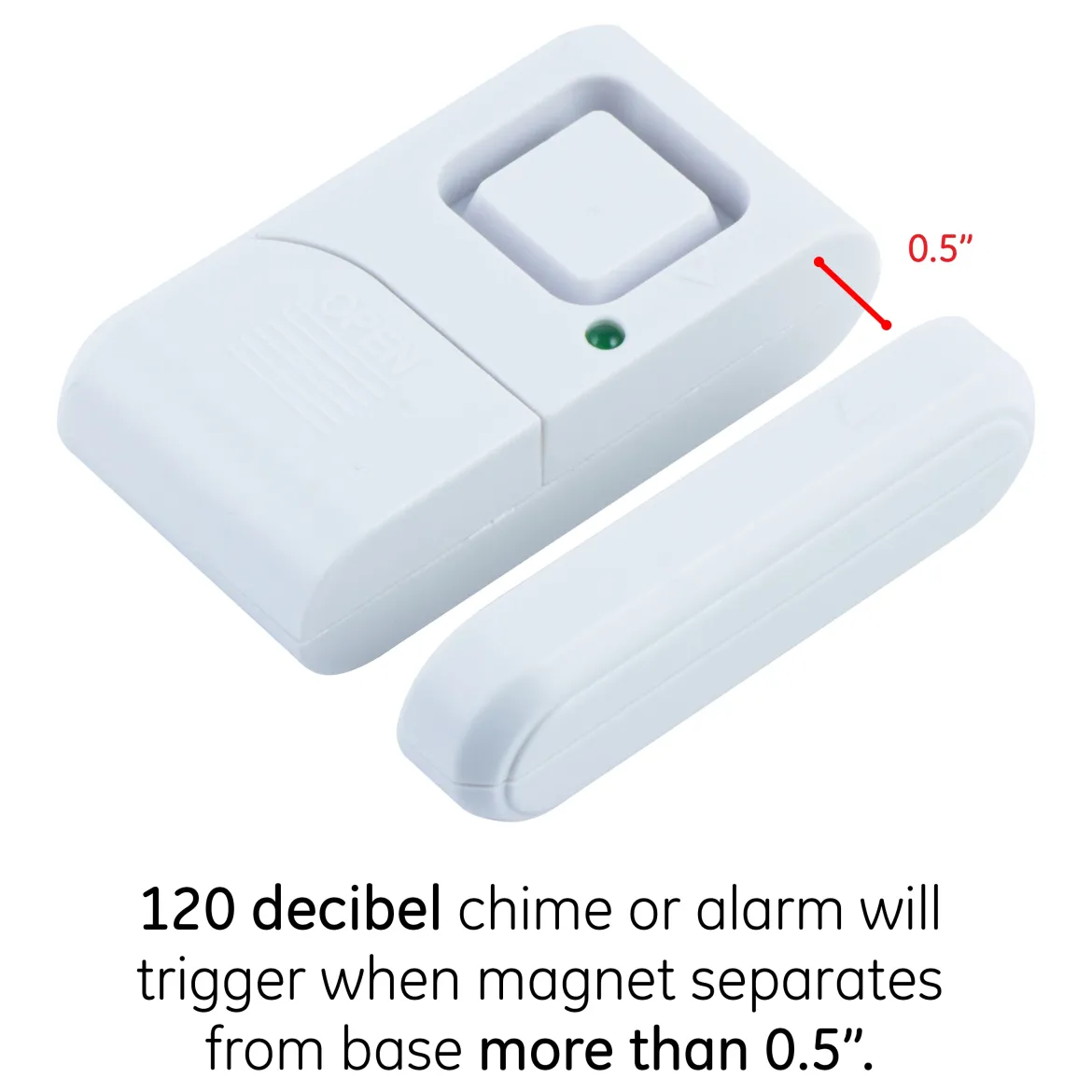 UltraPro Battery-Operated Magnetic Window Alarm 12 pack
