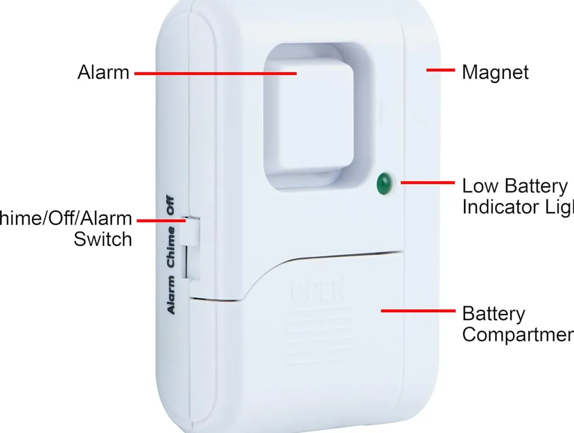 UltraPro Battery-Operated Magnetic Window Alarm