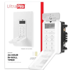 UltraPro 24-Hour Digital In-Wall Timer