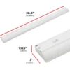 UltraPro 36in. Direct Wire LED Light Fixture with White Select