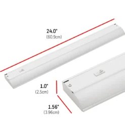UltraPro 24in. On/Off Direct Wire LED Light Fixture