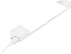 UltraPro 12in. Plug-in Color Select LED WiFi Smart Light Fixture, White