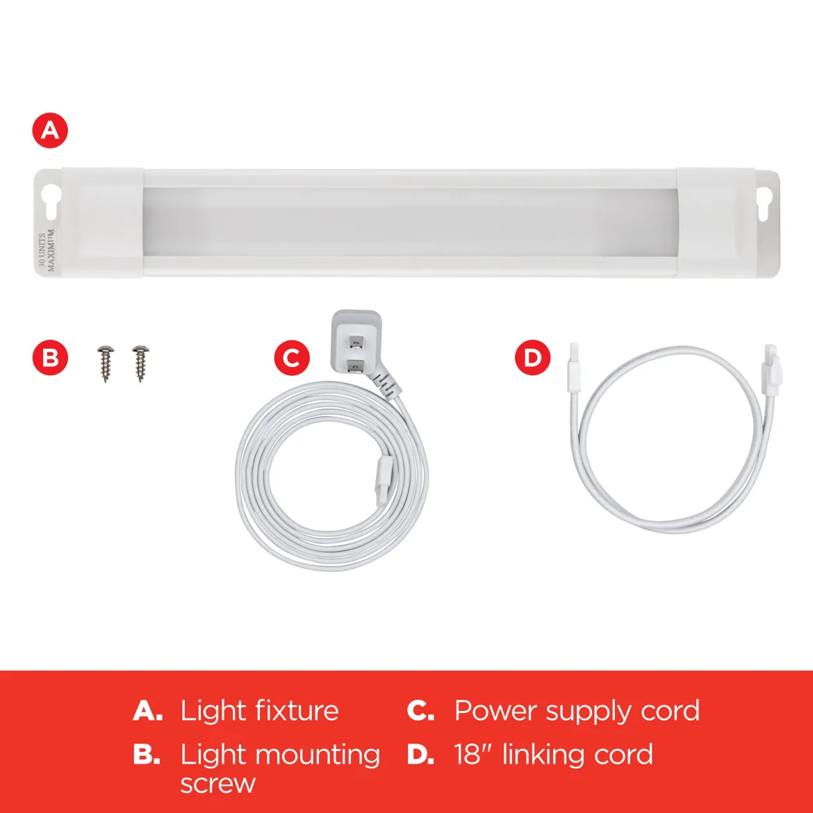 UltraPro LED Plug-in Light Fixture, 12in.