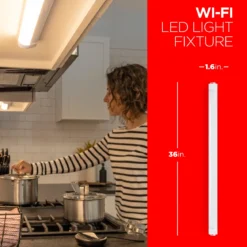 UltraPro LED Wi-Fi Smart Light Fixture, 36in.
