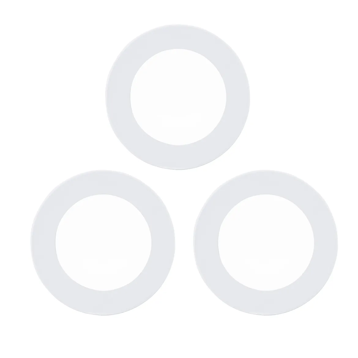 UltraPro Linkable Recessed Puck Lights, 3 pk
