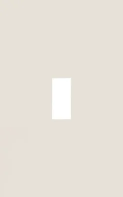 UltraPro Screwless Toggle Switch Wallplate, Light Almond