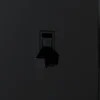 UltraPro Screwless Toggle Switch Wallplate, Black