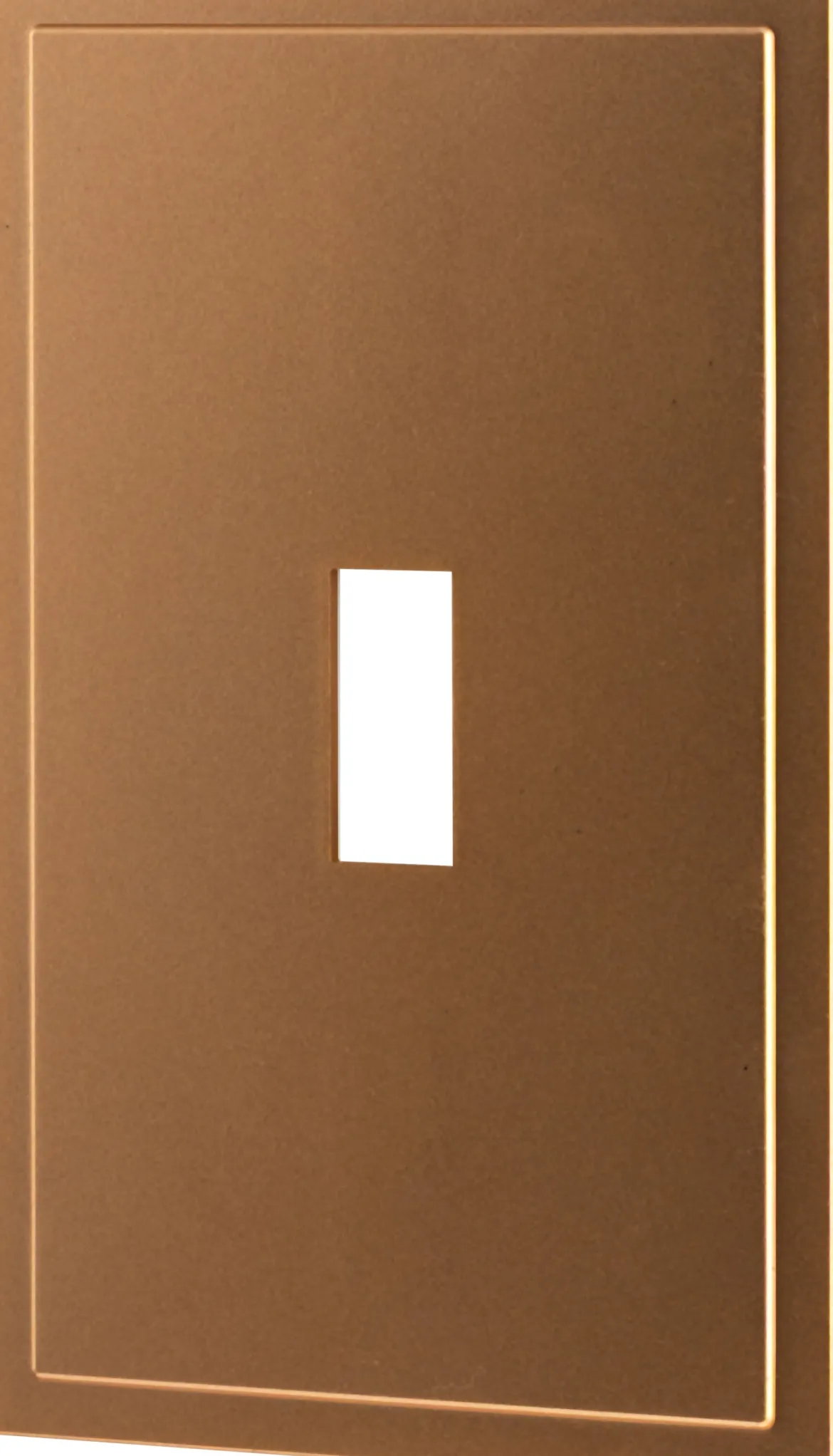 UltraPro Screwless Toggle Switch Wallplate, Brushed Bronze