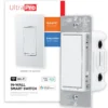 UltraPro WiFi In-Wall Smart Switch With QuickFit™ And SimpleWire™, White